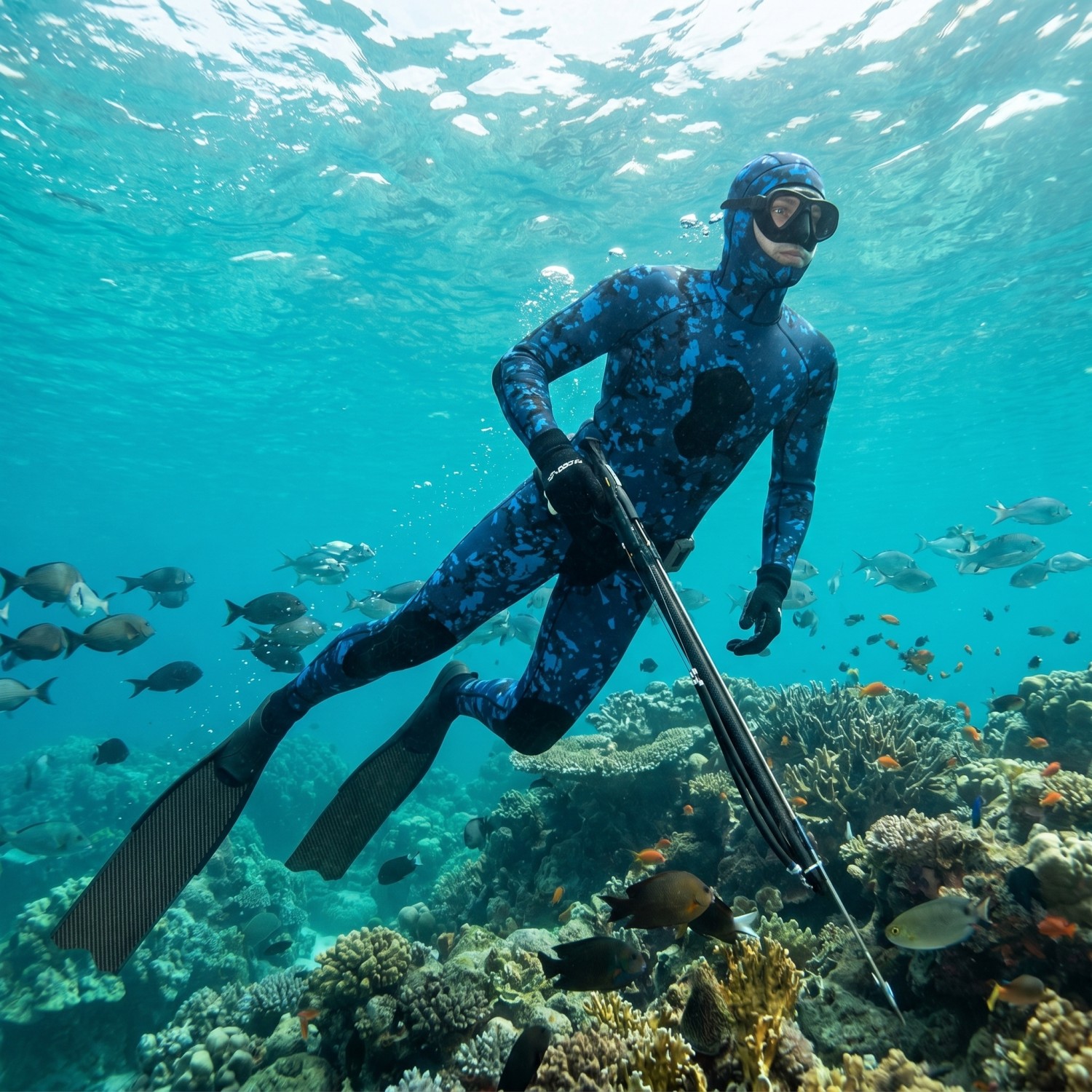 3MM Male Two Pieces Wetsuit- High Waist Pant
